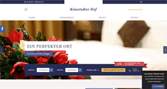 Desktop Screenshot of kniestedterhof.de