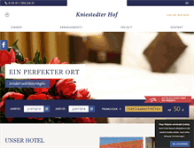 Tablet Screenshot of kniestedterhof.de